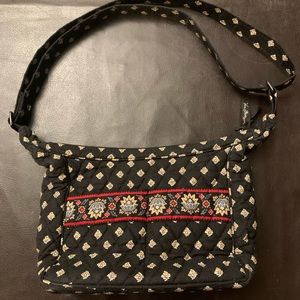 Vera Bradley Classic Black Shoulder Bag (Fall 2002)